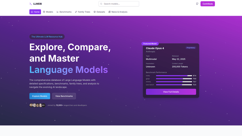 Large Language Model Database