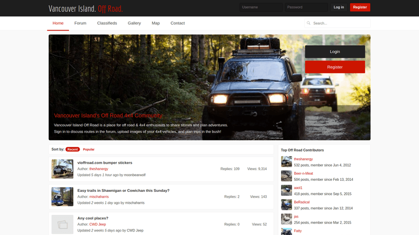 Vancouver Island Off Road